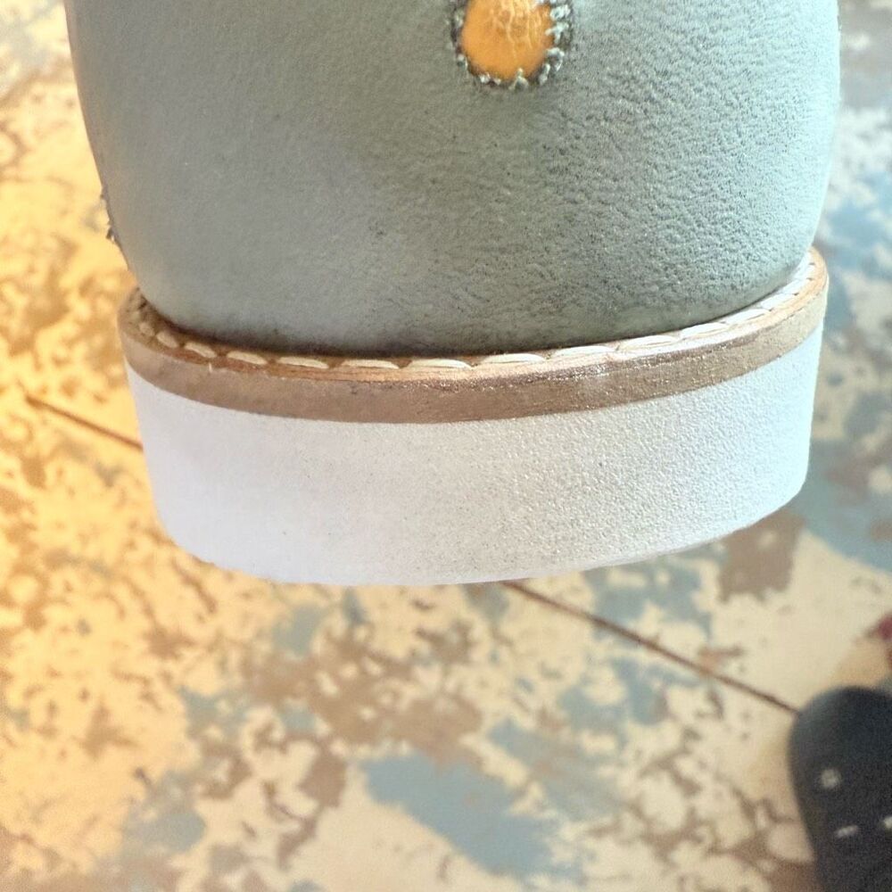 Samuel Hubbard W1101 Sage Green Nubuck Oxford Shoes Size 9.5 Academia, Preppy - Picture 12 of 16